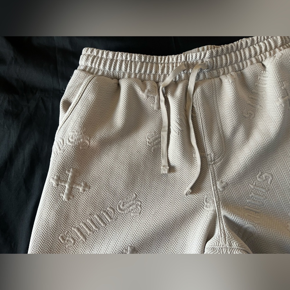 Stylish Beige Athletic Shorts